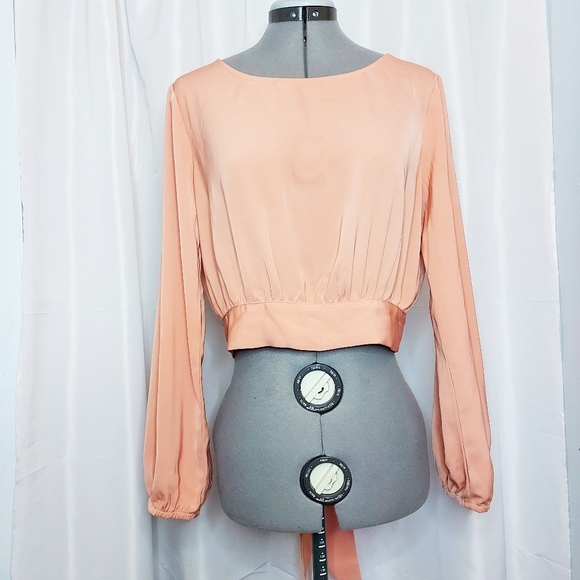 Vg Edition Light Carmel Blouse Size 14 NWOT
